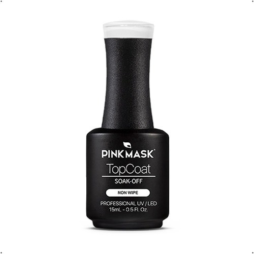 Pink Mask Top Matte Esmalte Semipermanente X15ml/ .5floz