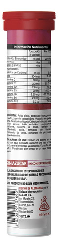 Complejo B Seltz Tabletas Efervescentes