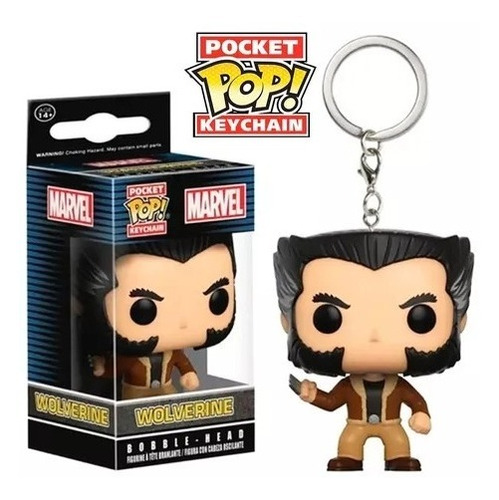 Llavero Wolverine - X Men - Marvel - Funko Pocket Pop