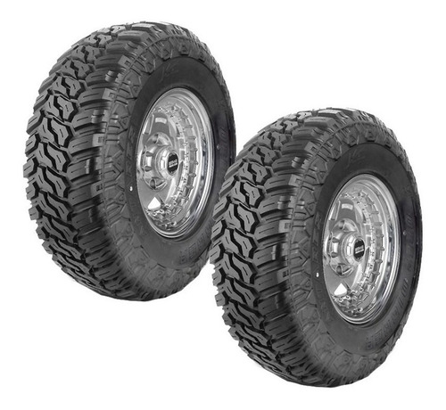 2 Llantas 245/75r16 Lt 10c Antares Deep Digger 120/116q Msi