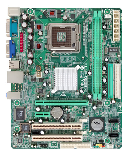 Combo Motherboard 775 P4m890-m7 Te Y Cpu Intel Celeron 420