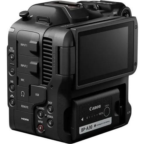 Câmera De Cinema Canon Eos C70 Cor Preto