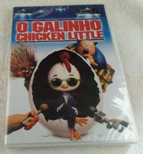 Dvd O Galinho Chicken Little Original Disney Novo Lacrado