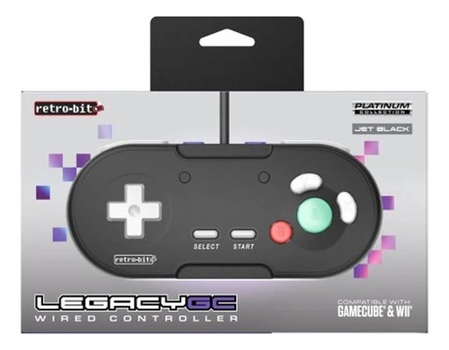 Retro-Bit Legacy Gc - Driver Para Gamecube E Wii, Preto