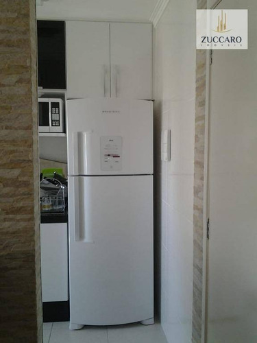 Apartamento Mobiliado Com 2 Dormitórios À Venda, 46 M² Por R$ 250.000 - Ponte Grande - Guarulhos/sp - Ap13183