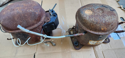 Dois Compressores Geladeira Usados Para Recondicionar (Usado)