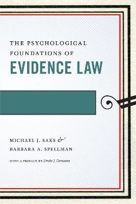 Libro The Psychological Foundations Of Evidence Law - Mic...