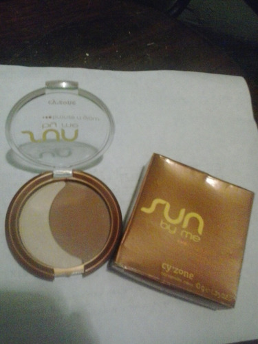 Polvo Compacto Bronceador Iluminador Rostrocuerpo Cy Zone10g