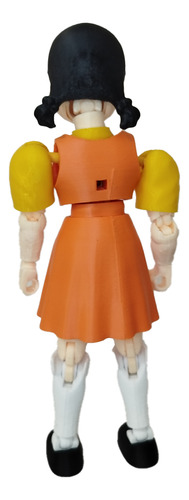 Muñeca Robot Juego Del Calamar Articulada Young-hee Squid