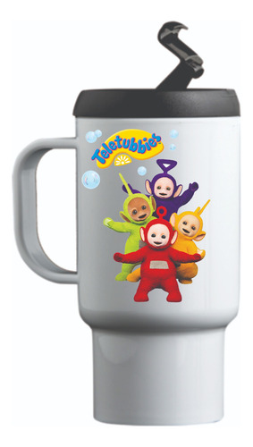 Jarro Térmico Personalizado Vaso Teletubbies