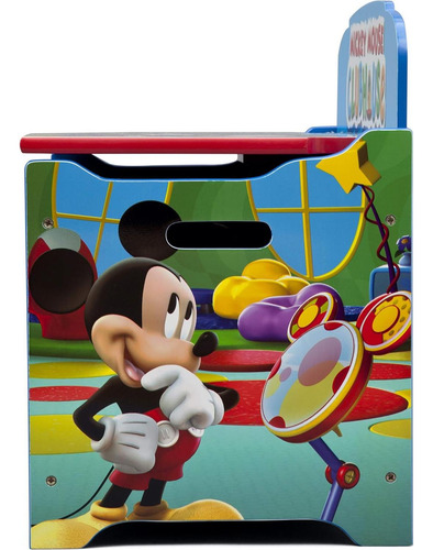 Caja De Juguetes Delta Children Mickey Mouse 59.69x36.20 Cm
