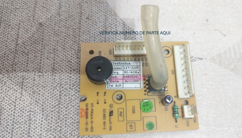 Interruptor Electrolux 64484531/ 64800241/ 64484601 (Usado)