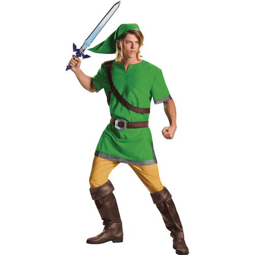 Disfraz Para Hombre De Link Zelda Talla S Halloween