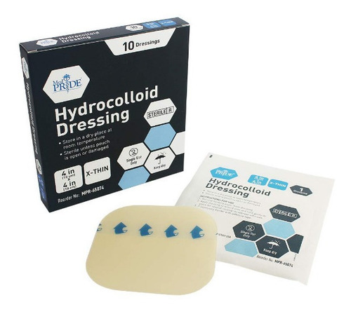 Imagen 1 de 2 de Duoderm Parche Aposito Hidrocoloide Extradelgado 10*10cm