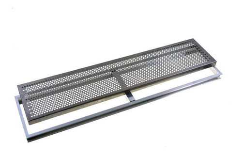 Grelha Ralo Linear Inox Perfurado 20x80 Cm