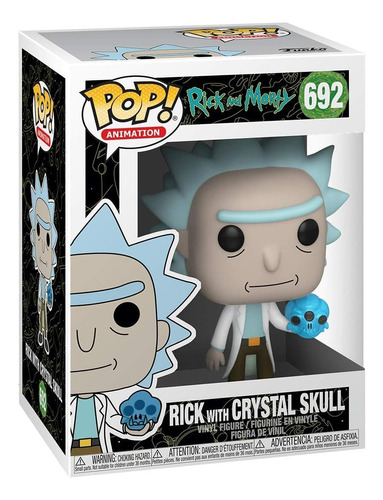 Funko Pop Rick Con Craneo De Cristal