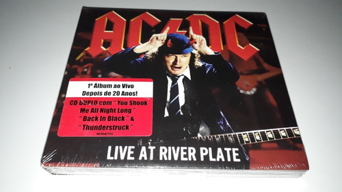 Ac/dc - Live At River Plate (2cd/digipak) Logo Vermelho