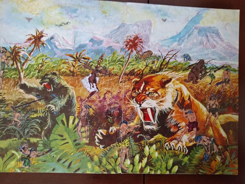 Antiguos Kalkitos Año 1980 Vintage Los Hombres Prehistoricos (Usado)