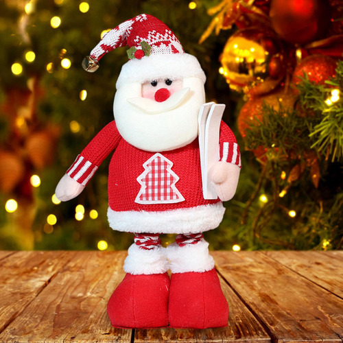 Muñeco De Navidad Estirable, Personaje Navideño, Muñeco