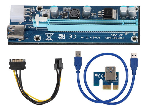 Adaptador Pci-e 16x Usb3.0 1x A Extensor Vertical De Tarjeta