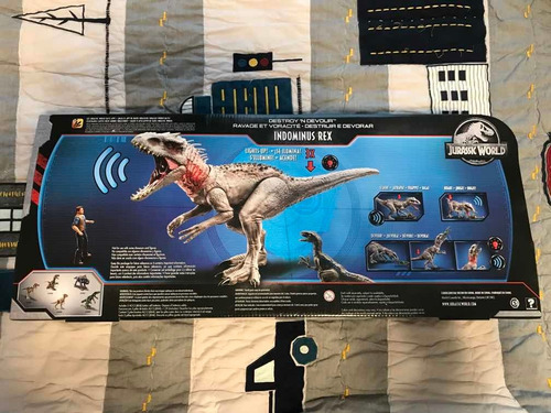 Indominus Rex Jurassic World Sonido Y Luces