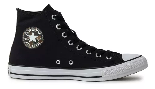 Tênis Cano Alto Plataforma Converse All Star Chuck Taylor Sintético - Preto  - Titanes Esportes - Camisas do Flamengo, Artes Marciais e muito mais