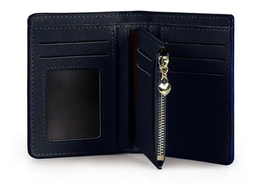 Billetera Mujer Briana Azul Carven