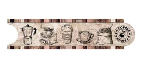 Guarda De Ceramica Coffe House 5x20 Cm - Piu