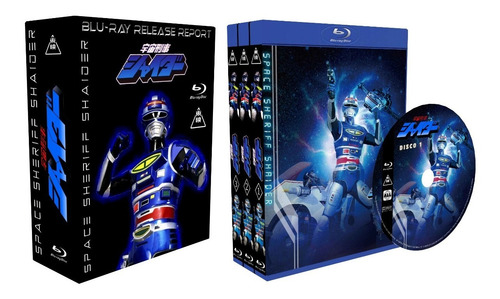 Blu-ray Trilogia Policiais Do Espaço: Gavan-sharivan-shaider