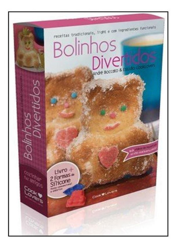 Kit Bolinhos Divertidos: Receitas Com Alternativas De Ingred, De André Boccato. Editora Cooklovers, Capa Mole Em Português