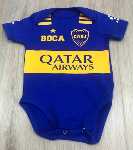 Bodys Bebé Boca Juniors Personalizado