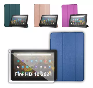 Capa Case Para Tablet Amazon Fire Hd 10 10.1 13ª 2023 + Pelí