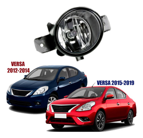 Faro Niebla Nissan Versa 2012 2013 2014 2015 2016 Derecha