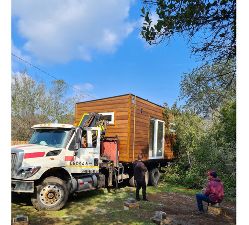 Cabaña Casa Módulo Transportable En Excelente Estado 18 M2