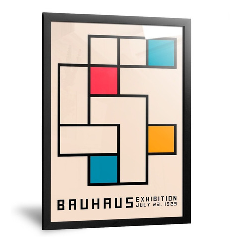 Cuadros Bauhaus Abstractos Geometricos Decorativos 35x50cm