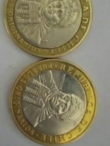 Moneda Unica De 100 Chiif Año 2003