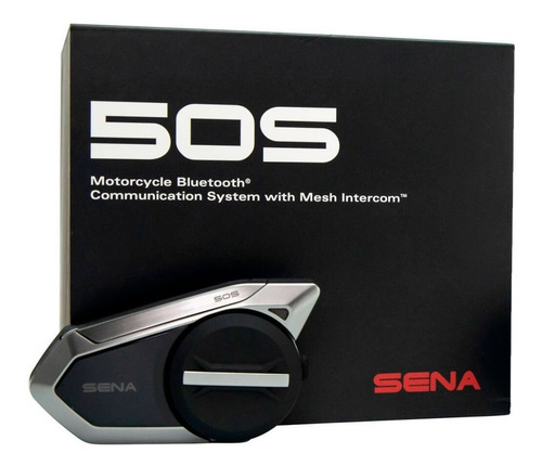 Intercomunicador Bluetooth para capacete de motocicleta Sena 50s