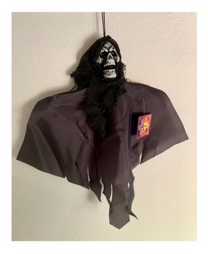Colgante Calavera Negro Decoración Halloween