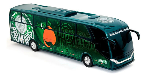 Ônibus Palmeiras Replica Licenciado Verdão Futebol Campeão Cor Verde