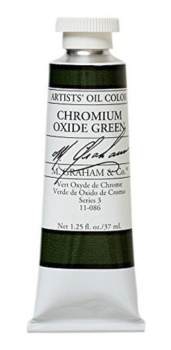 Pintura - M. Graham & Co. Oil Paint, Chromium Oxide Green