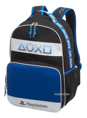 Imagen 1 de 6 de Mochila Playstation Espalda 16 PuLG Nene Orig Primaria