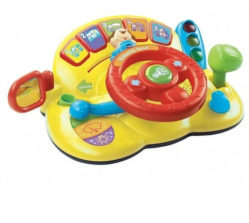 Volante Loco Tablero Interactivo Luces Y Sonidos 6622 Vtech