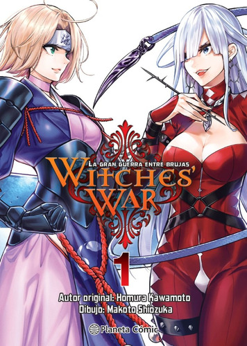 Witches War La Gran Guerra Entre Brujas 1 - Kawamoto, Homura