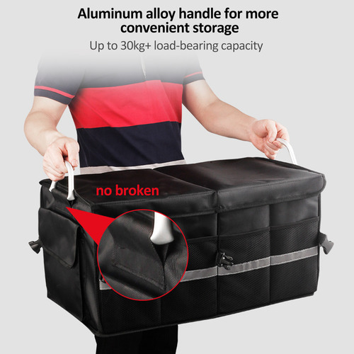 Organizador De Bolsas De Almacenamiento Con Maletero Plegabl