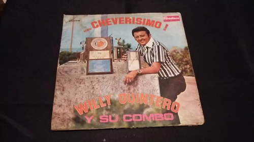 Willy Quintero Y Su Combo Cheverisimo Lp Vinilo Cumbia