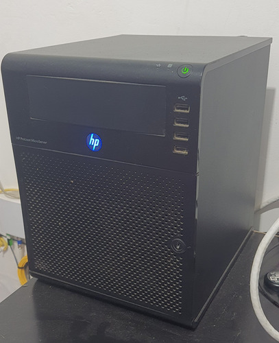 Servidor Hp Proliant Microserver G7 Nas 4 Discos Até 12 Tera