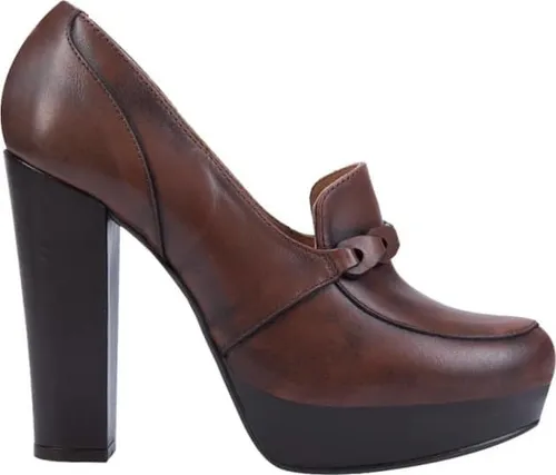 Zapatillas Plataforma Mujer Sao Paulo 6008 Cafe Vestir Moda