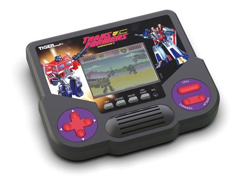 Imagen 2 de 3 de Consola Transformers Videojuego Lcd Portatil Hasbro 1993