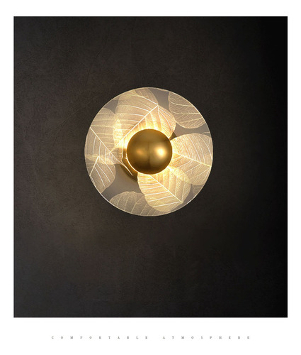 Imagen 2 de 8 de Lámpara Aplique De Pared De Lujo Novedoso Luxury