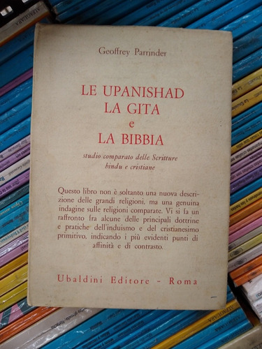 Le Upanishad La Gita E La Biblia Geoffrey Parrinder -rf Libr